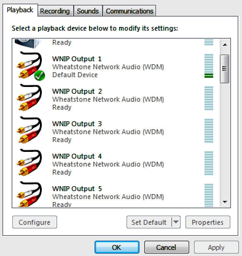 Wheatstone PC AoIP Driver Software – Marketing Marc Vallee inc.